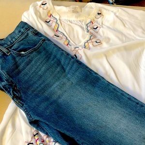 Gap Girlfriend jeans